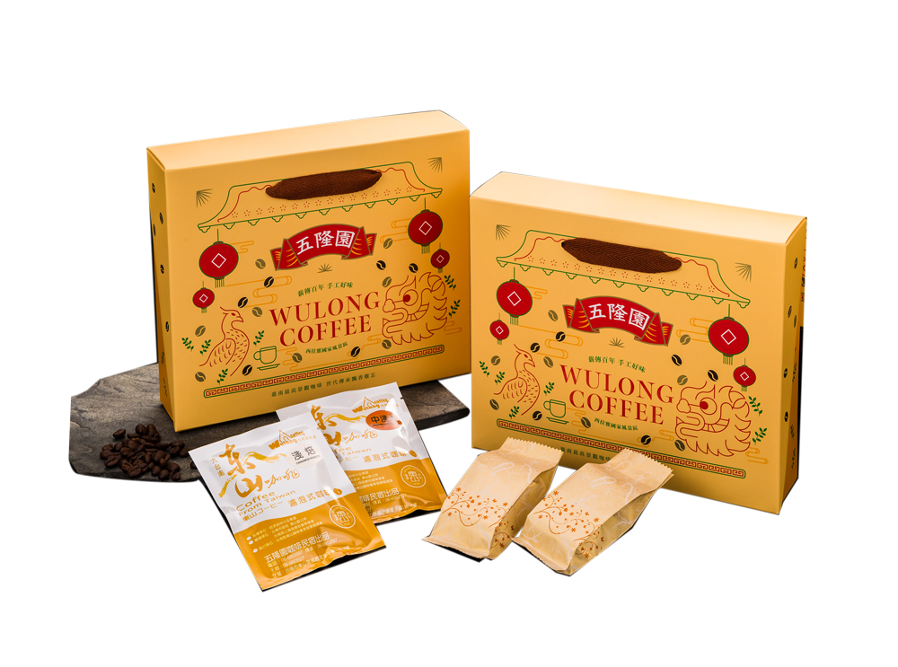 The top peak of Tainan – Wu Long Coffee Longan and Pineapple Cake Gift Box